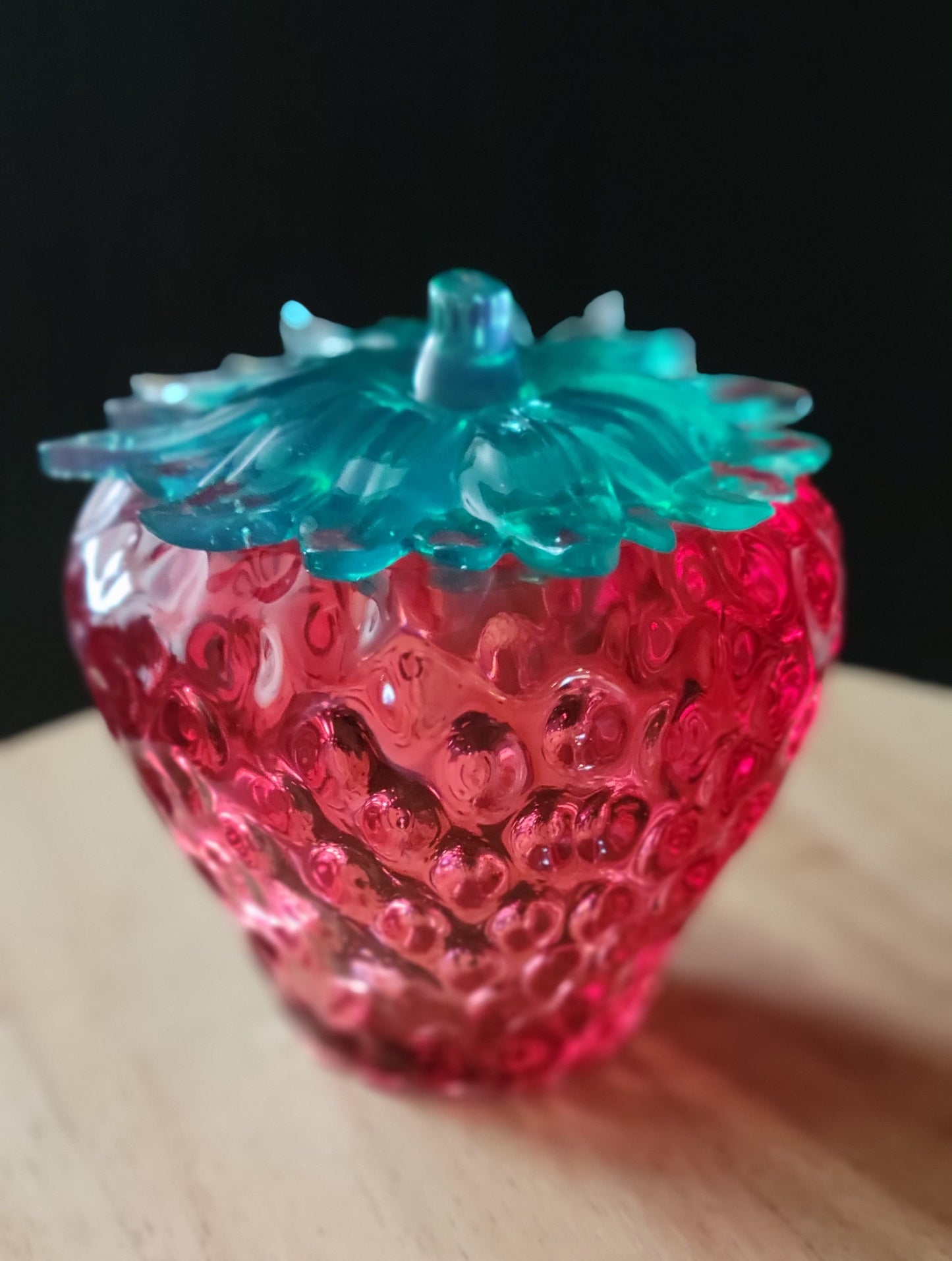 Strawberry with lid